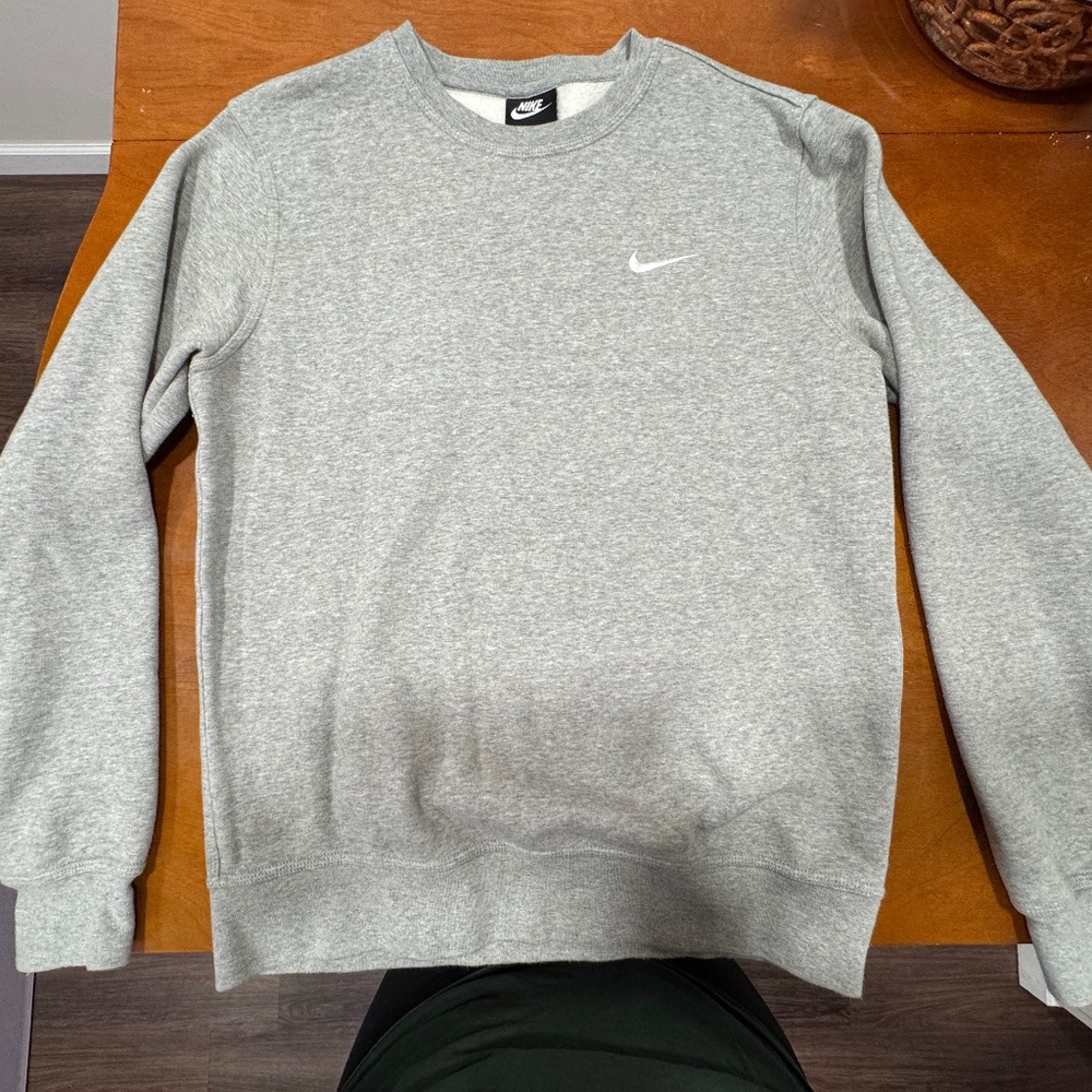 Grey Nike Crew Neck